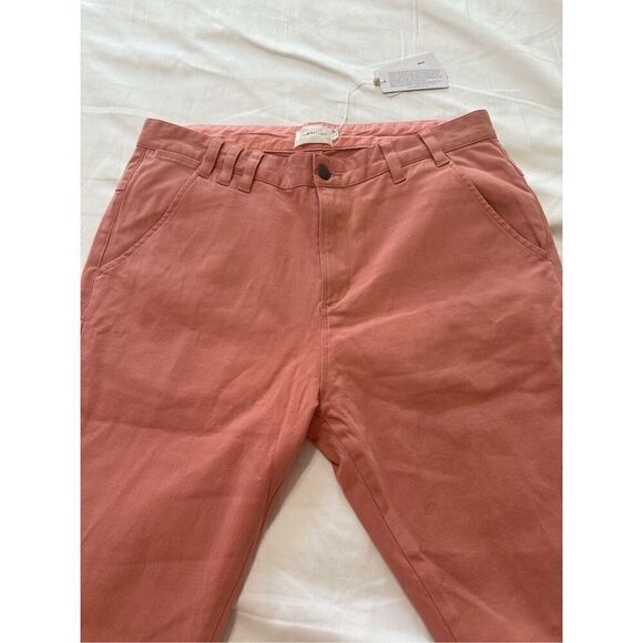 NWT Flannel Chino Pink Pants Size 3 ( or L) - Picture 11 of 12